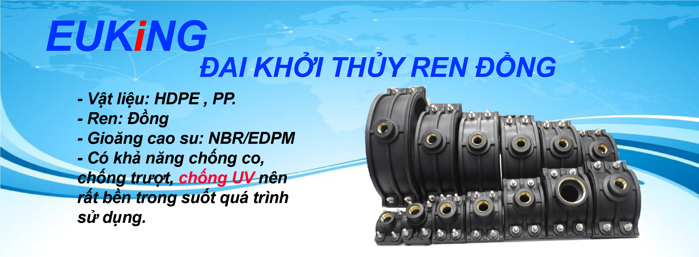 ĐAI KHỞI THỦY REN ĐỒNG EUKING