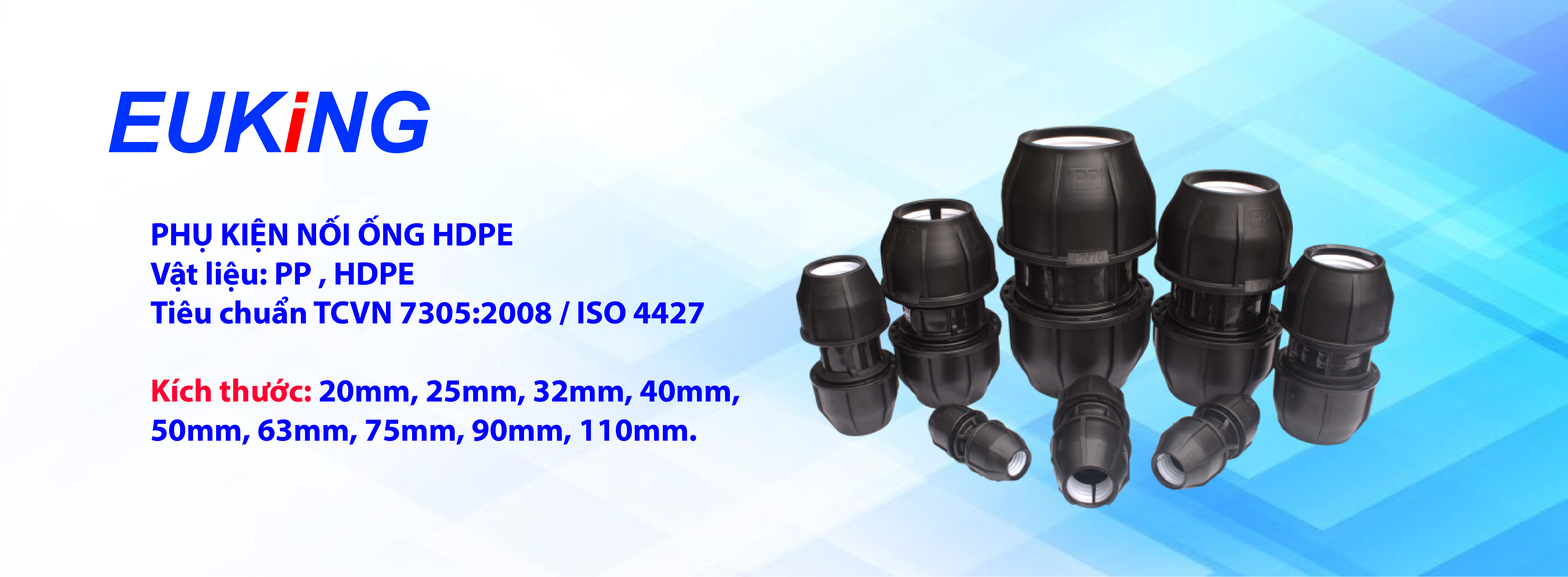 Nối nhanh ống HDPE EUKING